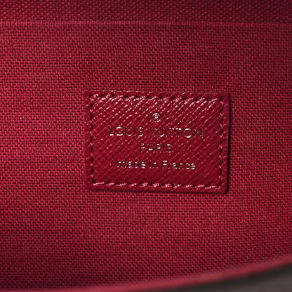 Louis Vuitton Monogram Pochette Felicie Chain Wallet Fuchsia 6 of 9