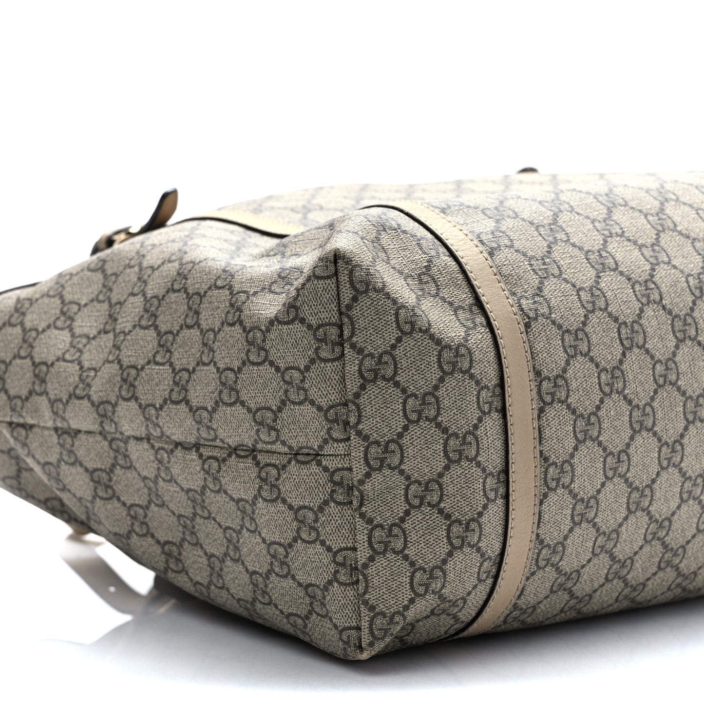 GG Supreme Monogram Medium Nice Tote Beige