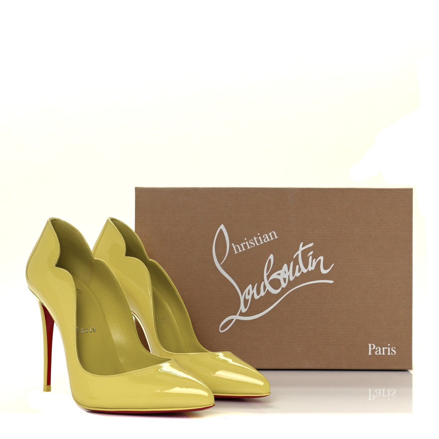 Patent Hot Chick 100 Pumps 36.5 Citrus