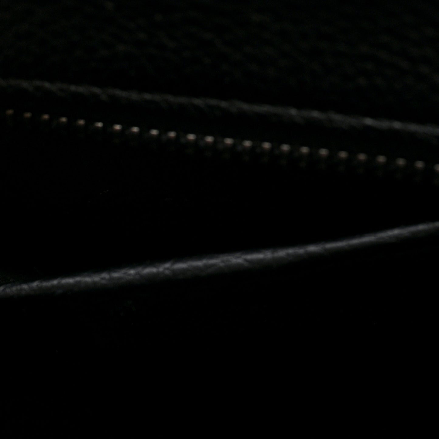 Drummed Calfskin Nano Luggage Black
