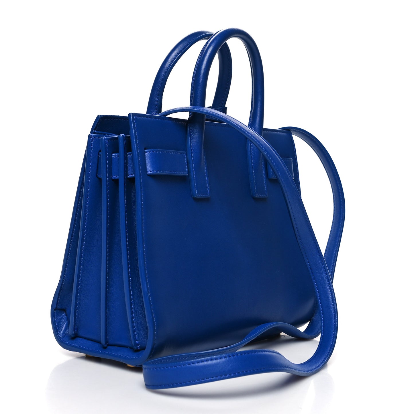 Calfskin Nano Sac De Jour Royal Blue