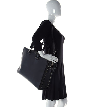 Louis Vuitton Taiga Briefcase Black 2 of 14
