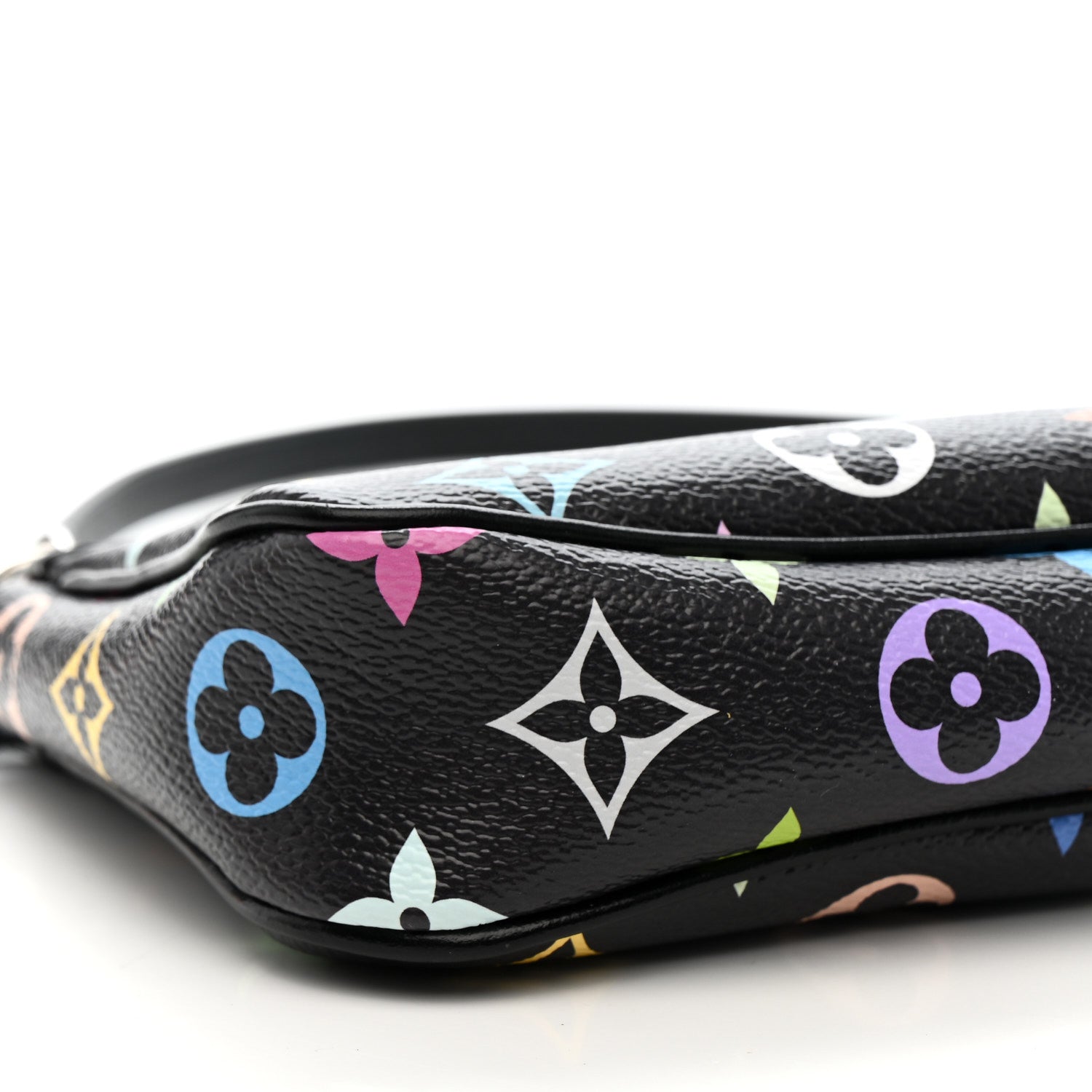 Louis Vuitton LV X TM Monogram Multicolor Pochette Accessories Black 9 of 10