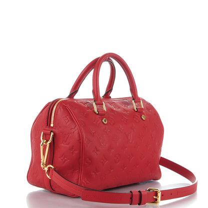 Louis Vuitton Empreinte Speedy Bandouliere 25 Cherry 3 of 15