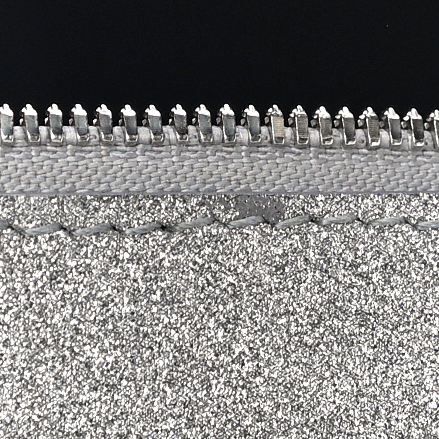 Balenciaga Glitter Calfskin Logo XS Everyday Camera Bag Silver 11 of 11
