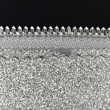 Balenciaga Glitter Calfskin Logo XS Everyday Camera Bag Silver 11 of 11