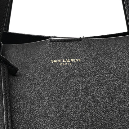 Saint Laurent Calfskin Large Shopping Tote Tote Black 9 of 14