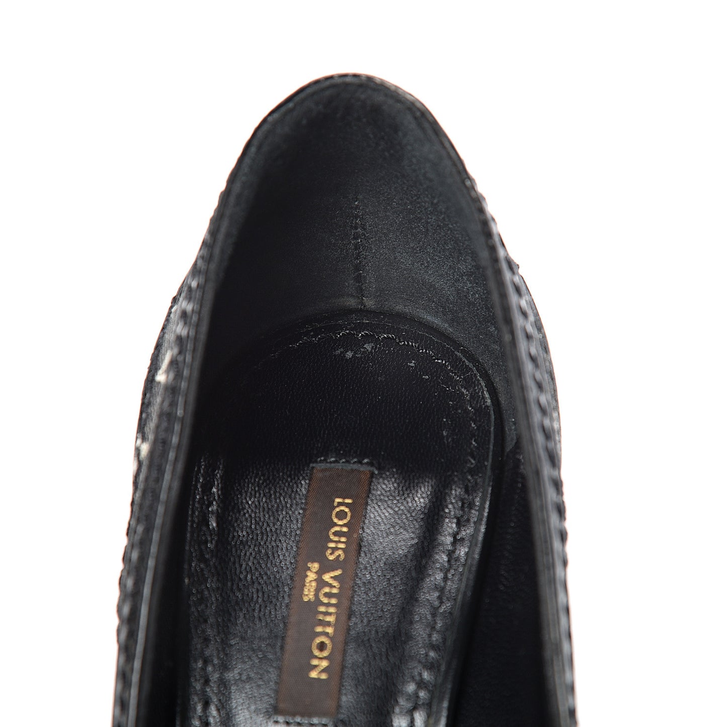 Mini Monogram Luxembourg Pumps 38.5 Gris