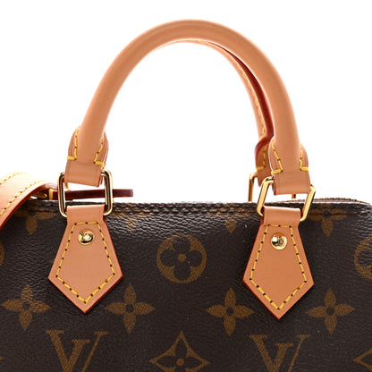 Louis Vuitton Monogram Nano Speedy Bandouliere 7 of 9
