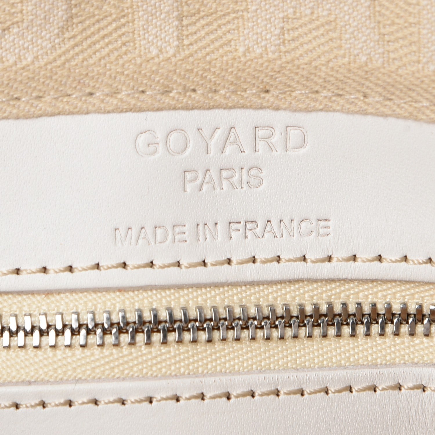 Goyard Goyardine Croisiere 35 White 6 of 9