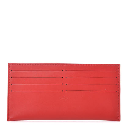 Louis Vuitton Calfskin Felicie Card Holder Insert Cherry 1 of 6