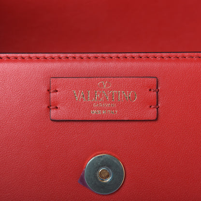 Valentino Garavani Smooth Calfskin Supervee Shoulder Bag Rouge Pur 8 of 9