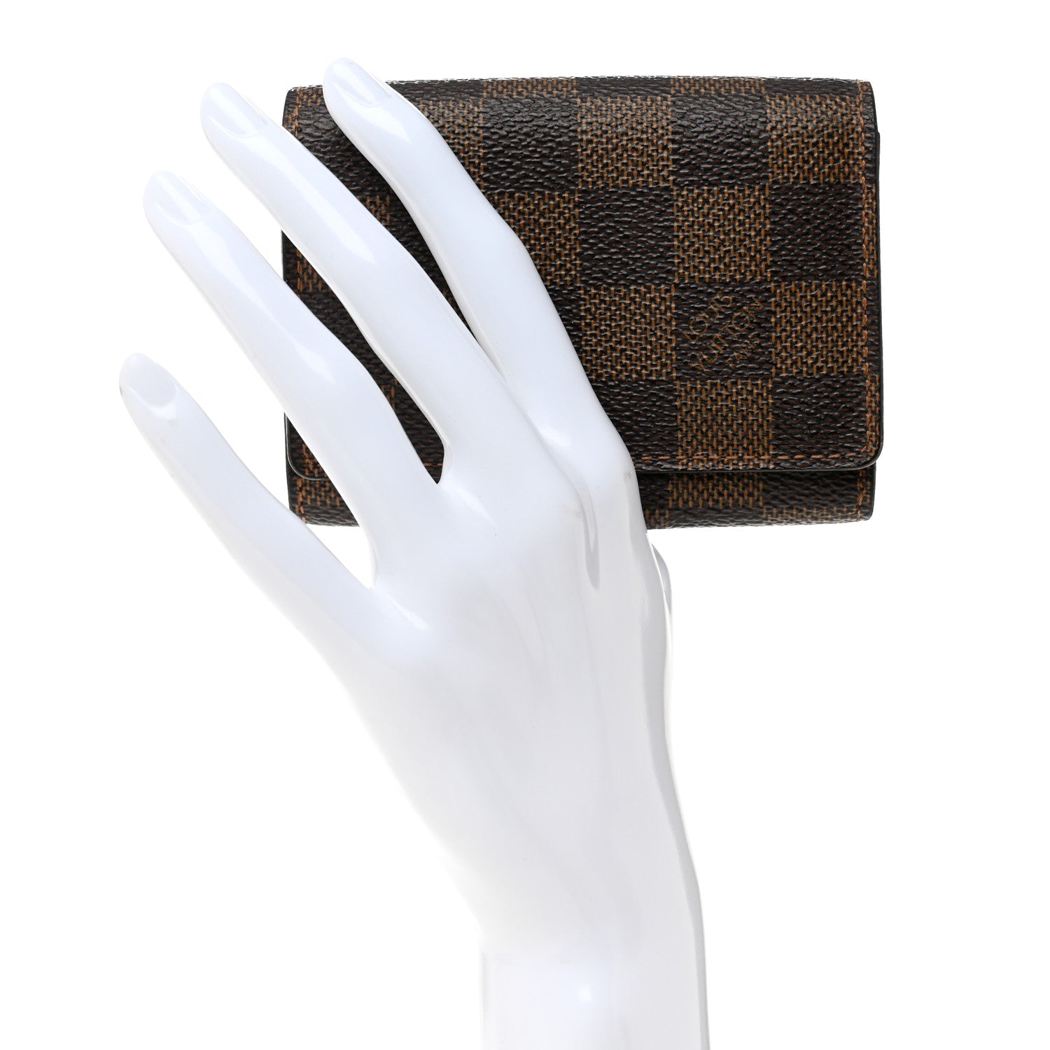 Louis Vuitton Damier Ebene Business Card Holder 2 of 7