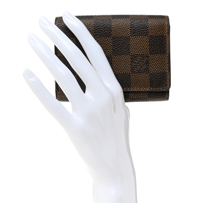 Louis Vuitton Damier Ebene Business Card Holder 2 of 7