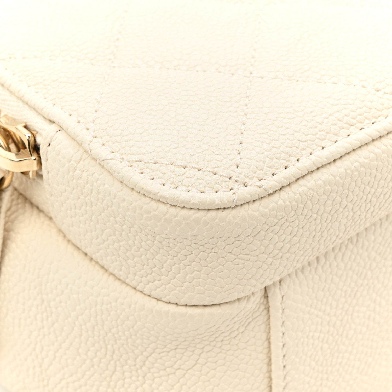 Chanel Caviar Quilted Small Business Affinity Messenger Flap White 11 of 12