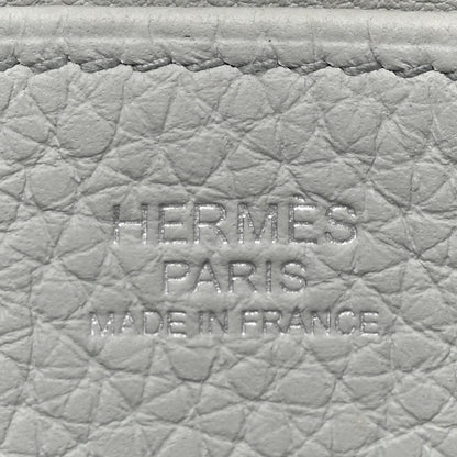 Hermes Taurillon Clemence Halzan 25 Halzan Bleu Pale 6 of 11
