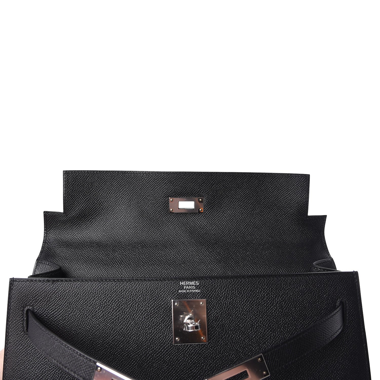 Hermes Epsom Kelly Sellier 32 Black 15 of 41