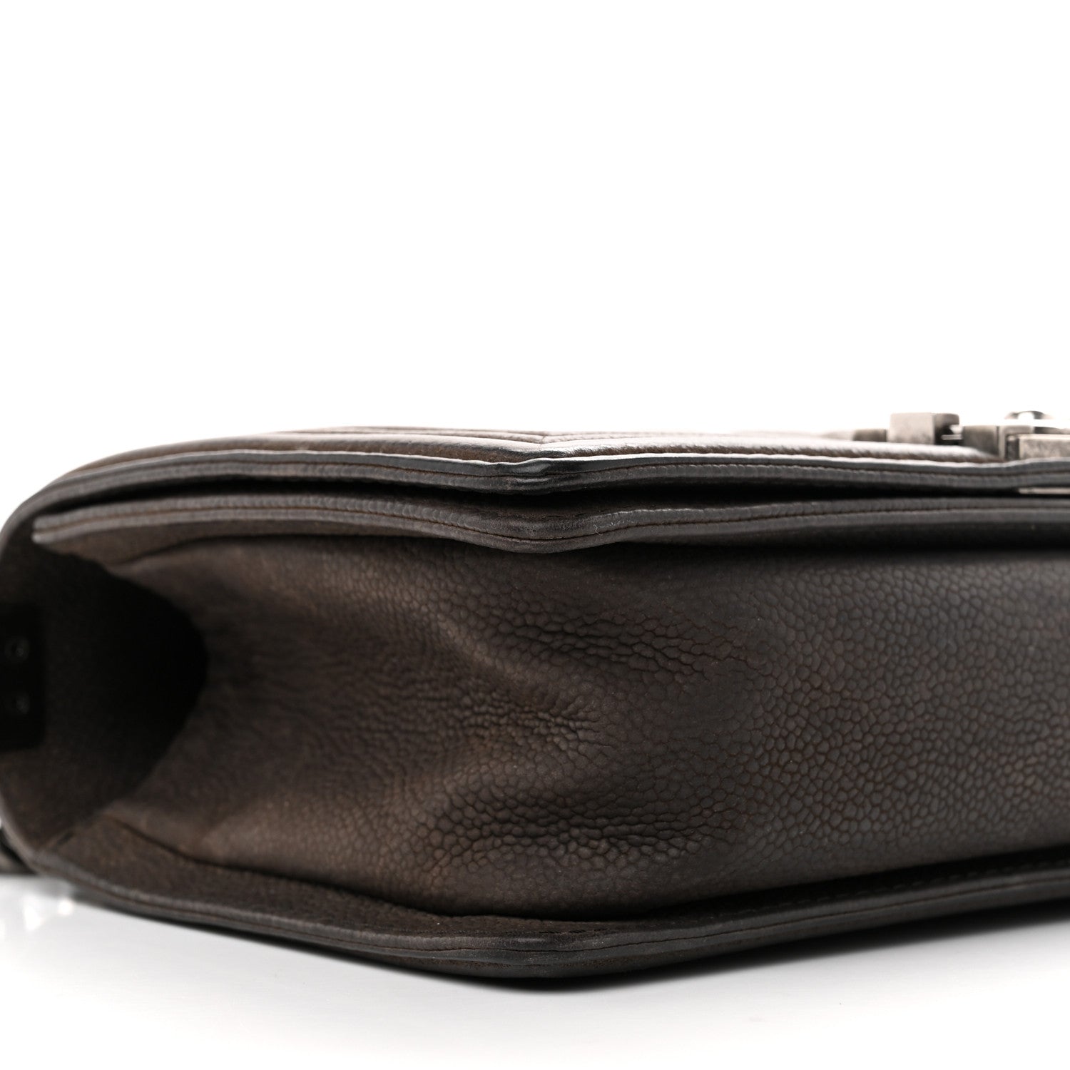 Chanel Iridescent Caviar Quilted Medium Boy Flap Dark Grey 9 of 11