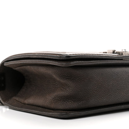 Chanel Iridescent Caviar Quilted Medium Boy Flap Dark Grey 9 of 11