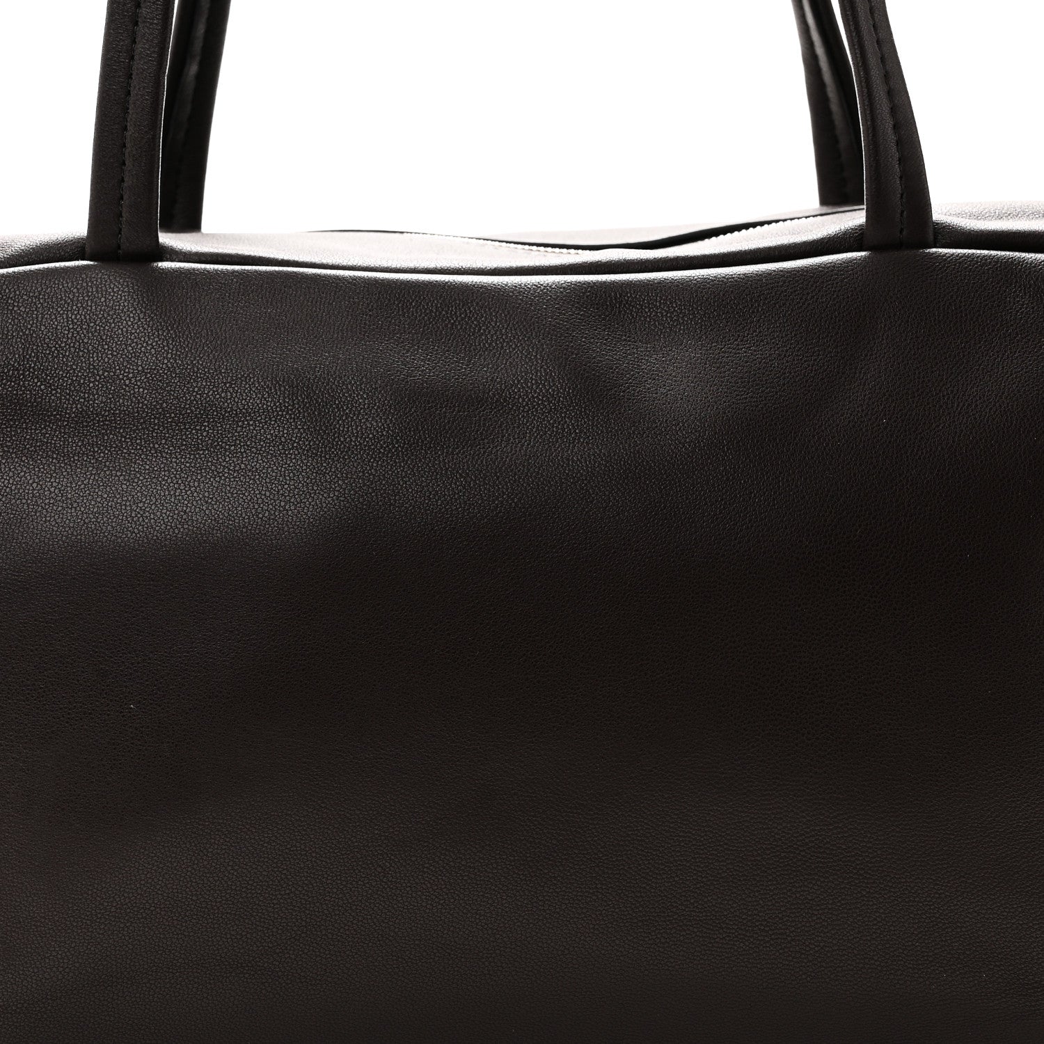 The Row Nappa Astra Bowling Bag Dark Brown Ans 7 of 9