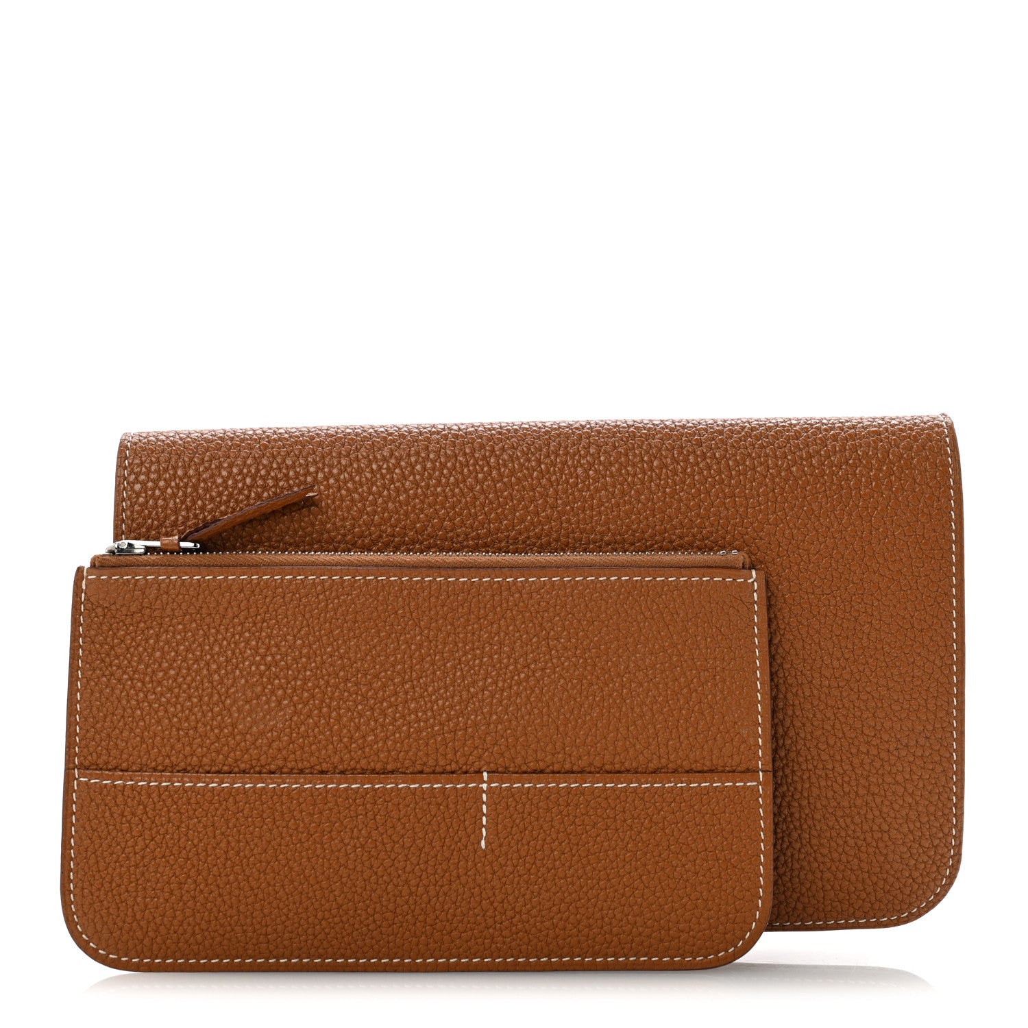 Hermes Togo Dogon Duo Wallet Gold 3 of 11