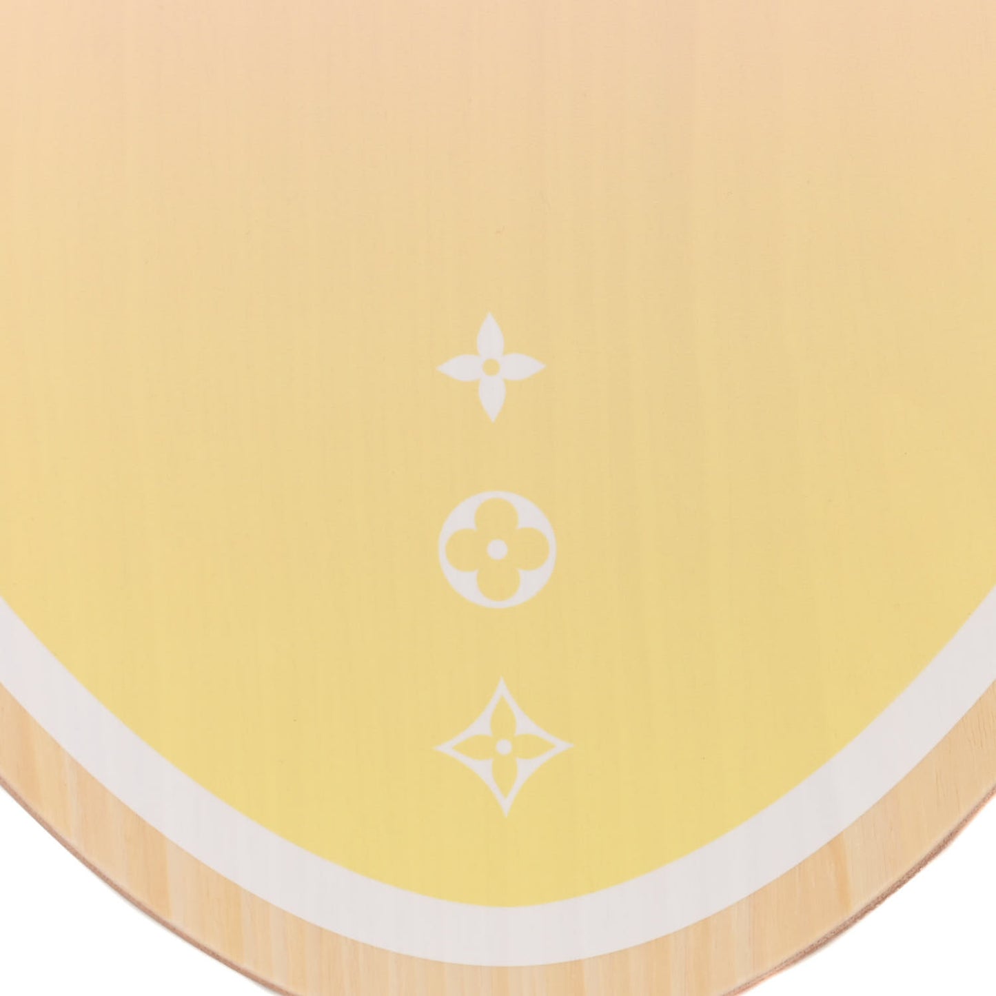 Wood Monogram By The Pool Skimboard Multicolor