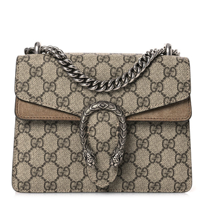 Gucci GG Supreme Monogram Mini Dionysus Shoulder Bag Taupe 1 of 13