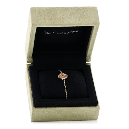 Van Cleef & Arpels 18K Rose Gold Sweet Alhambra Bracelet 5 of 5