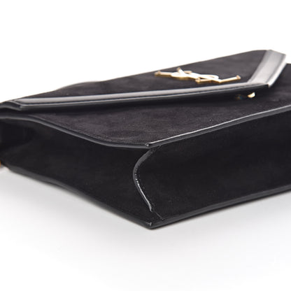 Saint Laurent Suede Calfskin Monogram Le Sept Chain Bag Black 7 of 8