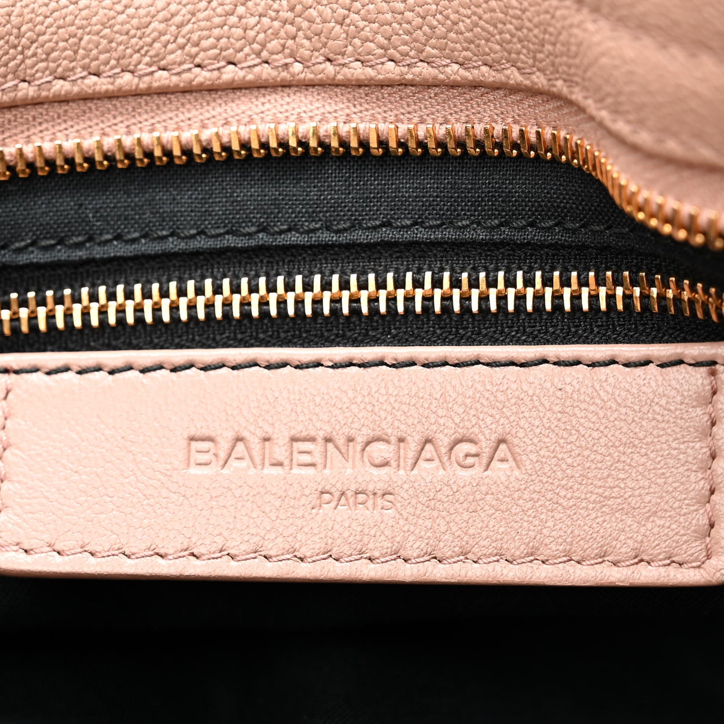 Chevre Gold Metallic Edge Hardware City Rose Des Sables