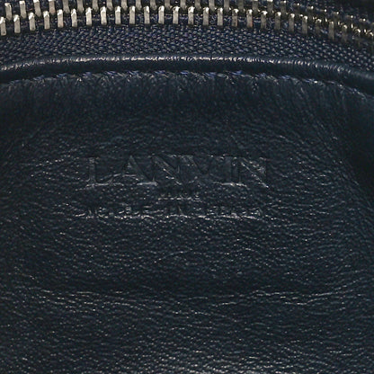 Lanvin Calfskin Matelasse Medium Happy Shoulder Bag Black 6 of 9