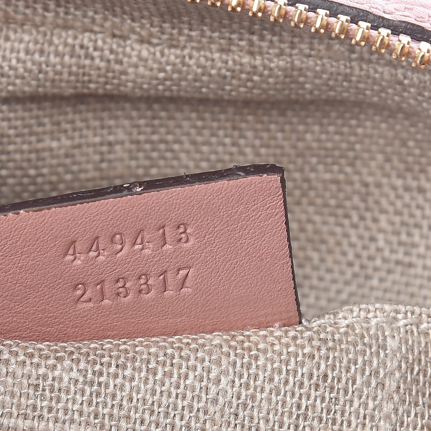 Gucci Soft Microguccissima Mini Bree Messenger Bag Soft Pink 7 of 10