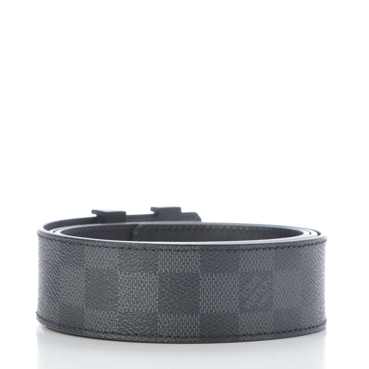 Damier Graphite 40mm LV Initiales Belt 95 38