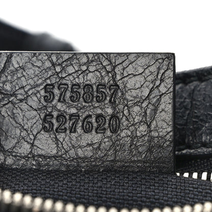 Gucci Fluffy Calfskin Morpheus Double Zip Belt Bag Black 7 of 9