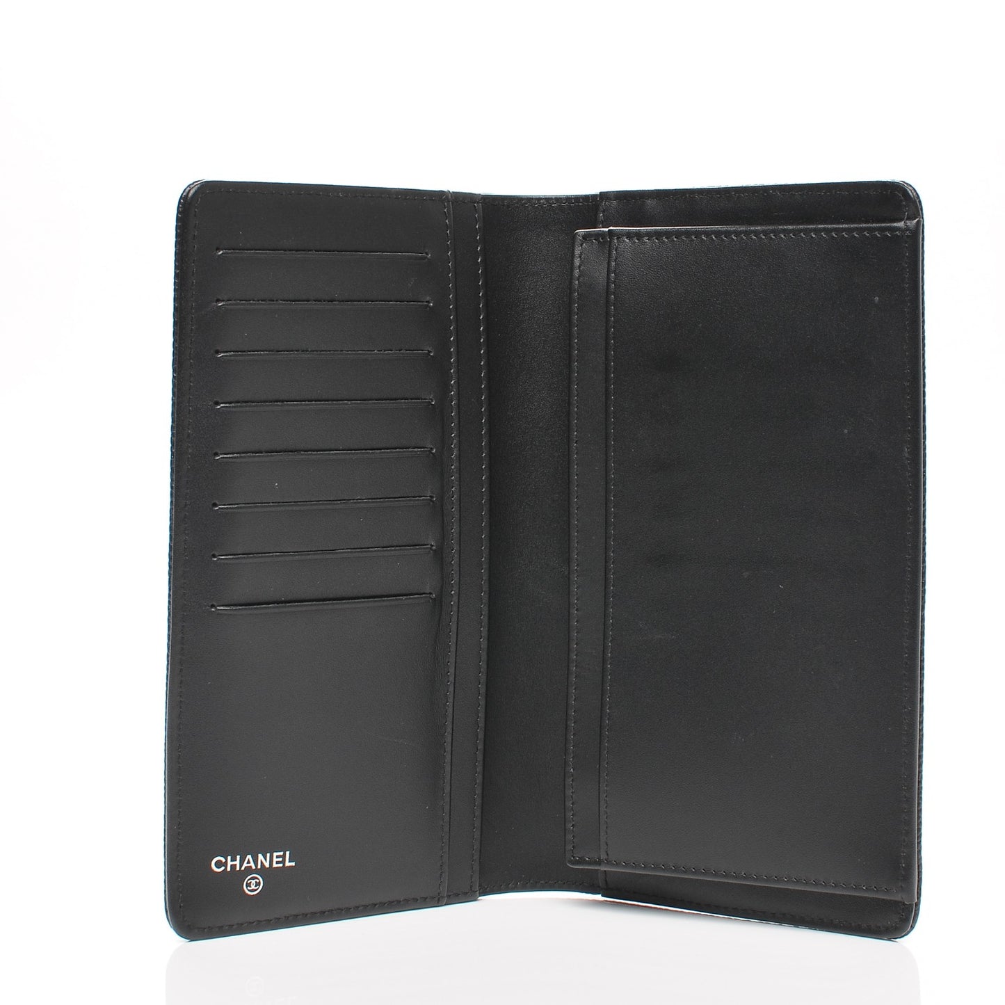 Caviar Timeless CC Yen Wallet Black