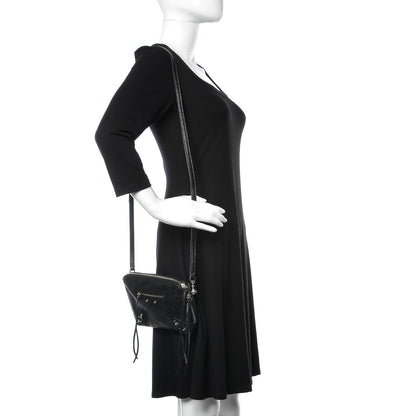 Balenciaga Agneau Classic Hardware XS Reporter Crossbody Black 2 of 10