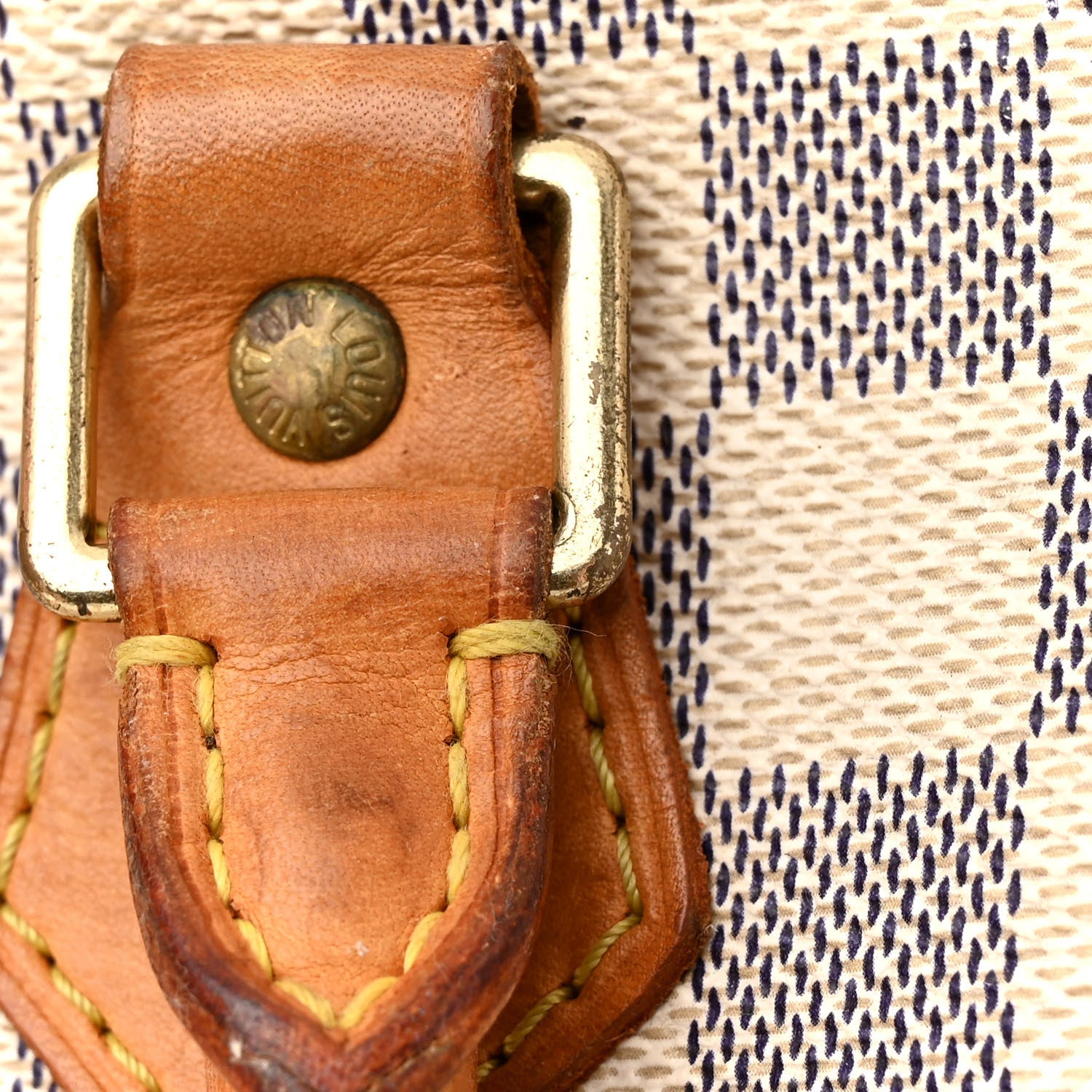 Louis Vuitton LOUIS VUITTON Damier Azur Speedy 30 14 of 25