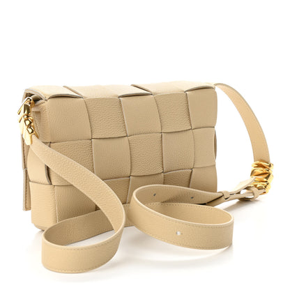 Bottega Veneta Calfskin Maxi Intreccio Cassette Bag Porridge 3 of 9