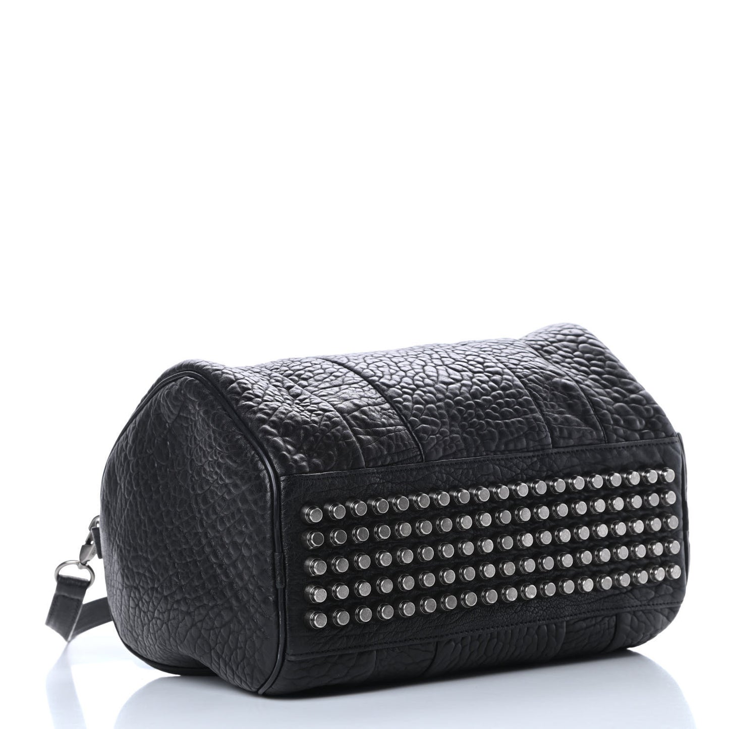 Pebbled Lambskin Rocco Black Nickel Hardware