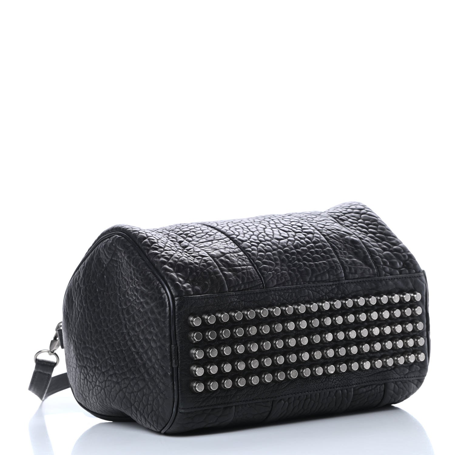Alexander Wang Pebbled Lambskin Rocco Black Nickel Hardware 4 of 12