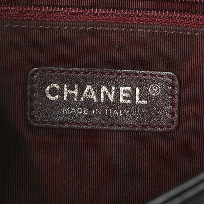 Chanel Sheepskin Quilted Medium Vintage Mademoiselle Flap Black 6 of 10