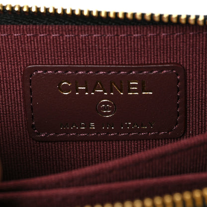 Chanel Caviar Quilted Zip Coin Purse Black 6 of 8