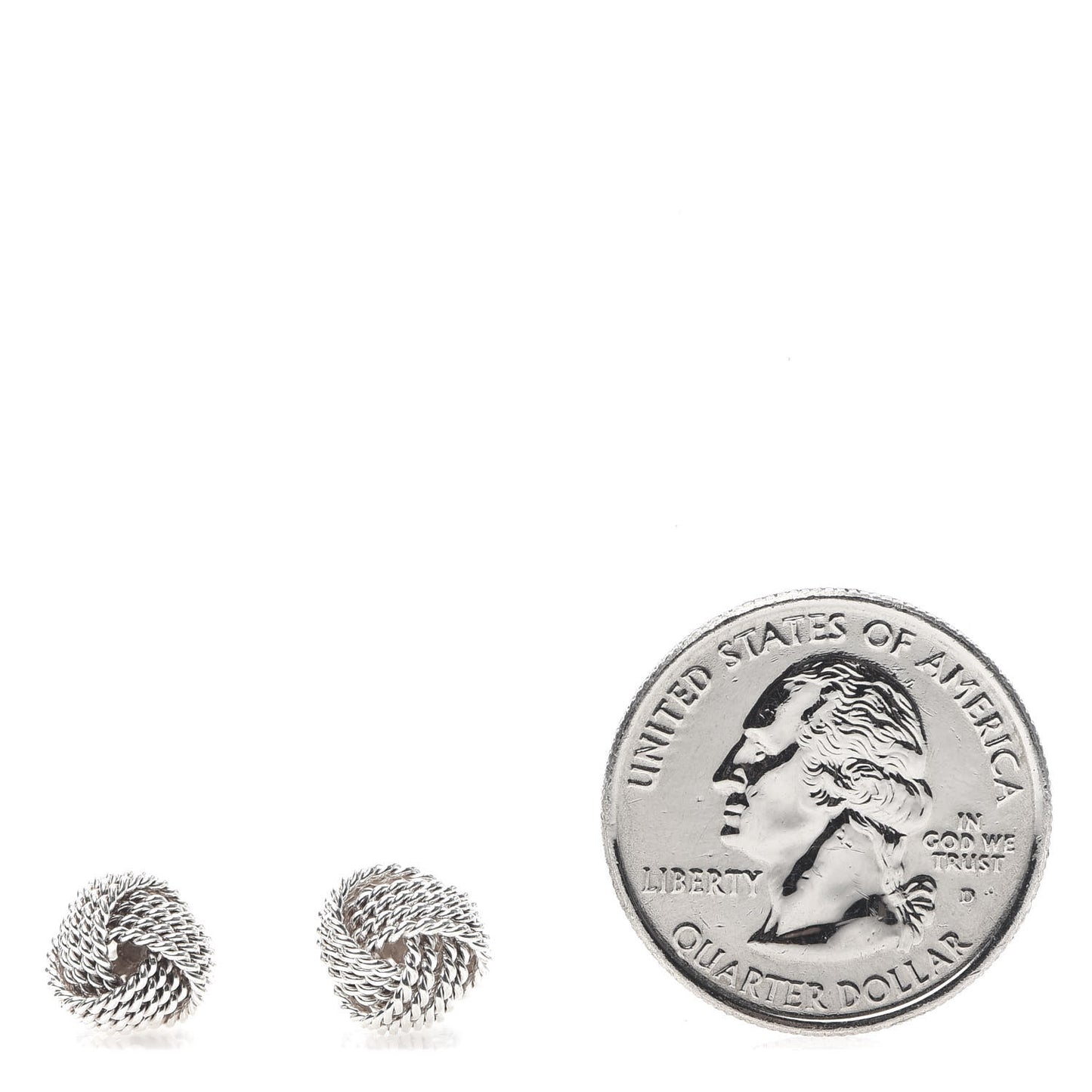 Sterling Silver Twist Knot Earrings