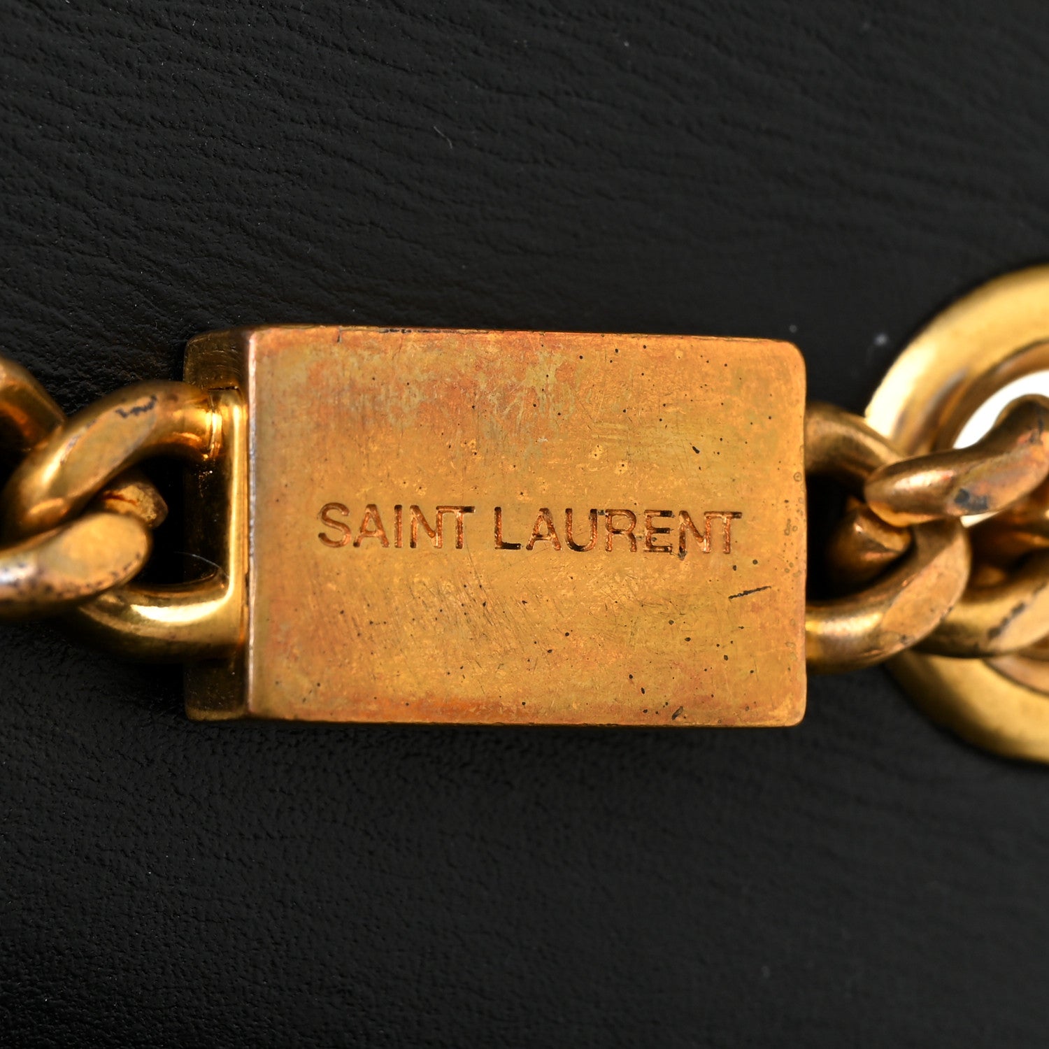 Saint Laurent Calfskin Small Classic Monogram Kate Tassel Satchel Black 14 of 17