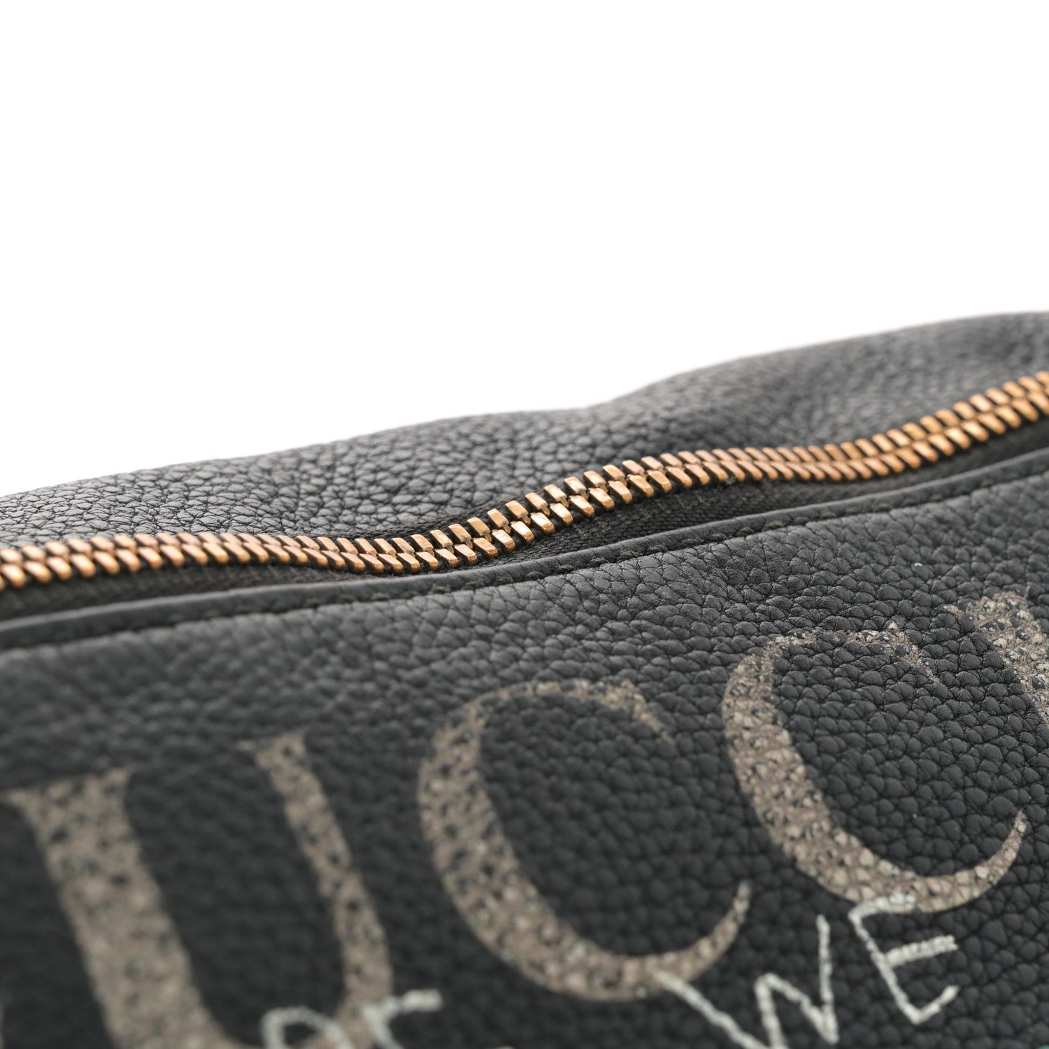 Gucci Grained Calfskin Coco Capitan Logo Belt Bag Black 14 of 14