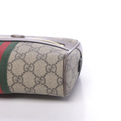 Gucci GG Supreme Monogram Small Ophidia Belt Bag 65 26 Dark Brown 6 of 10