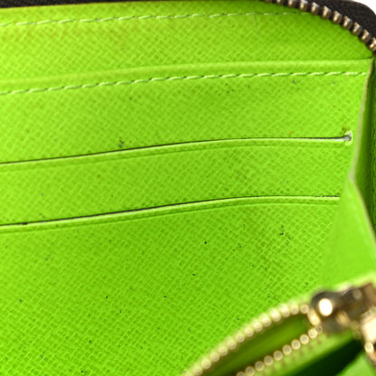 Louis Vuitton Monogram Graffiti Zippy Wallet Green 11 of 17