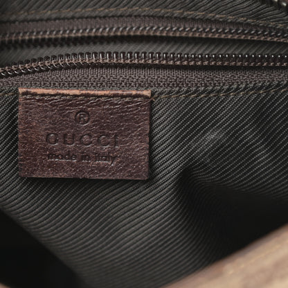 Gucci Monogram Flat Messenger Bag Dark Brown 6 of 19