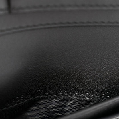 Christian Dior Grained Calfskin Supple Cannage Caro Dahlia Wallet Black 7 of 9