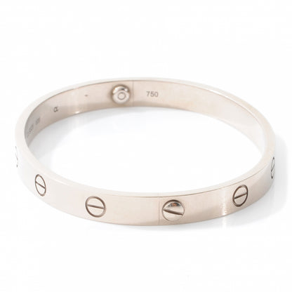 Cartier 18K White Gold LOVE Bracelet 17 6 of 6